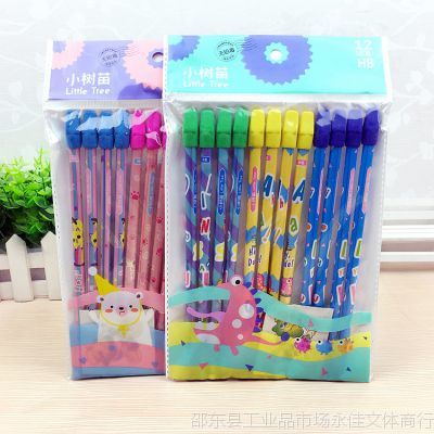 創(chuàng)意文具，成長良伴 廠家直銷小樹苗HB鉛筆引領學習新風尚